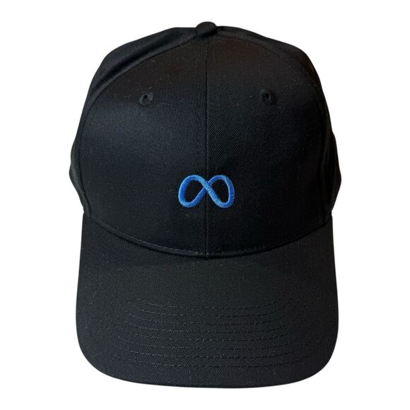 Meta Facebook Logo Hat Adjustable Snapback Cap Men Women Unisex NWOT - Picture 1 of 11